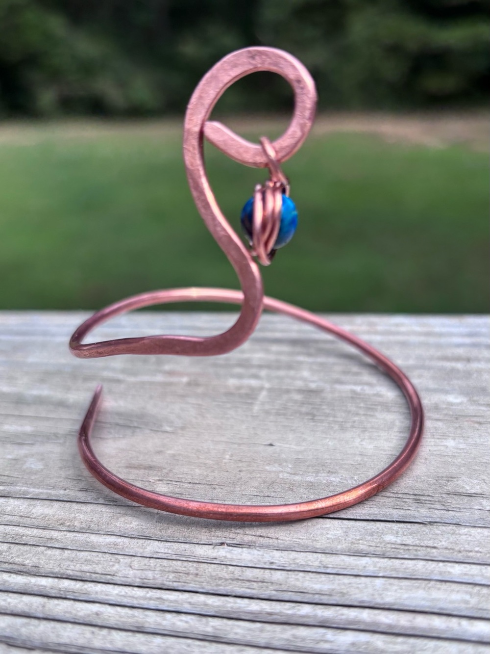 Handcrafted Copper Arm Cuff #C72